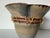 Textile 1980s Vintage Organic Studio Art Ceramic Vase With Natural Fiber Detail For Sale - Image 7 of 12