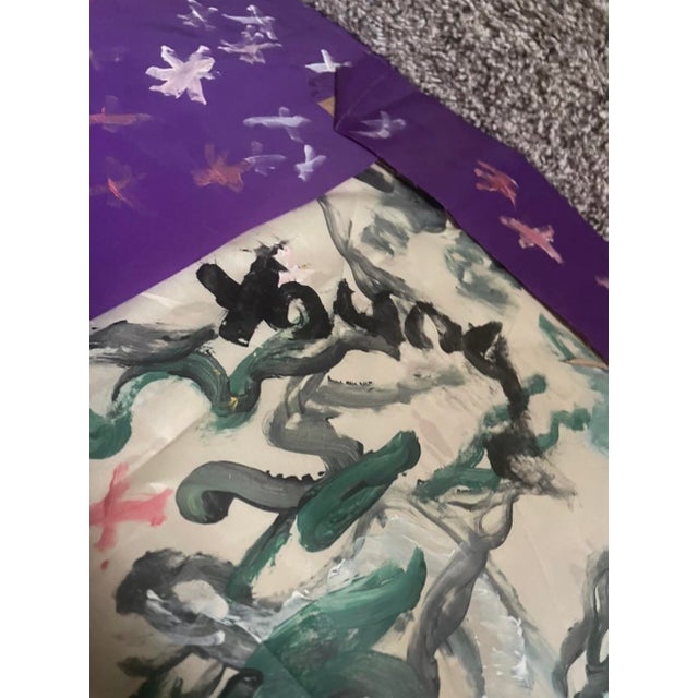 Painting by Outsider Artist Purvis Young (American 1943-2010). This piece of artwork was acquired directly from the artist...