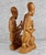 Vintage Large African Mahogany Figural Women Library Bookends - A Pair For Sale - Image 6 of 9