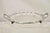 Vintage Victorian Style Silver Plated Scalloped Edge Round Serving Platter Tray. Circa Mid 20th Century. Measurements:...