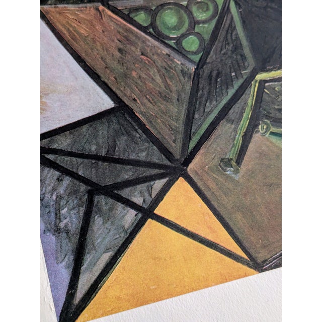 1940s Pablo Picasso, Still Life, Color Offset Lithograph on Pur de Marais Fil Paper, 1943 For Sale - Image 5 of 6