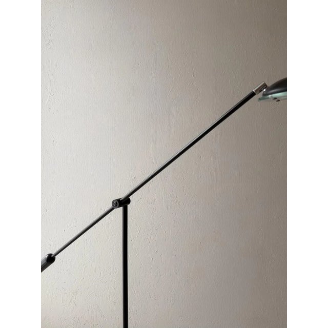 Black Postmodern Counterbalance Floor Lamp, 1980s For Sale - Image 8 of 13