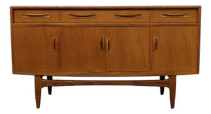 Vintage Mid Century Modern Teak Credenza by G Plan