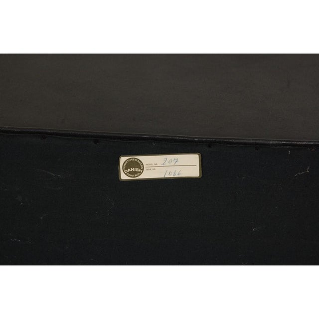 2207 Black Leather Armchair from Børge Mogensen, 1980s For Sale - Image 17 of 18