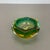 Flavio Poli Murano Green Glass Sommerso Block Cube Ashtray from Flavio Poli, Italy, 1970s For Sale - Image 4 of 18