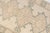 Textile Vintage Turkish Oushak Rug in Cream and Sage Green Geometric Medallion For Sale - Image 7 of 10