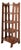 Stickley Brothers Mission Oak Arts & Crafts Slatted Bookcase or Magazine Rack, Circa 1910 For Sale