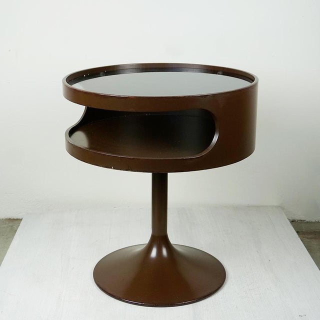Vintage Space Age Tulip Side Table from Opal, Germany, 1960s For Sale - Image 6 of 12