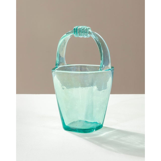 Glass Vase by Flavio Poli for Seguso Vetri DArte, 1940s For Sale - Image 7 of 7