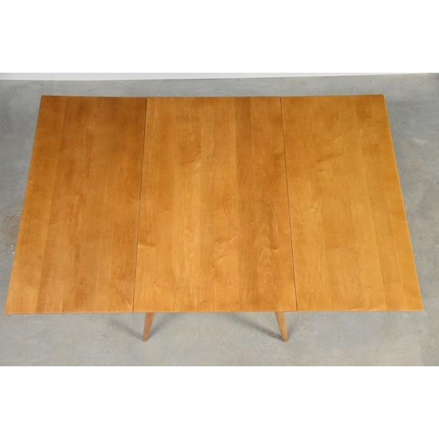 Winchendon Furniture “Planner Group” 1960s Refinished Paul McCobb Planner Group Maple Dining Table For Sale - Image 4 of 7