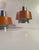 Space Age Pendant Lights in Orange Aluminium by Nordisk Solar Company, 1960s, Set of 2 For Sale - Image 6 of 8