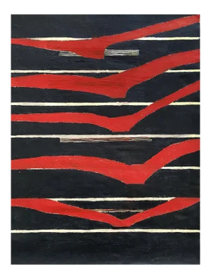 Fieroza Doorsen "Untitled (Id. 1286)", Painting