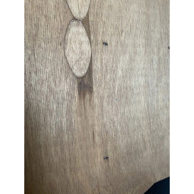 Brown Vintage Wood Carved Display Rack for Collectible Spoons #1 For Sale - Image 8 of 10