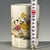 Famille Rose Crackle Glaze Porcelain Brush Pot With Figural Motif For Sale - Image 4 of 9