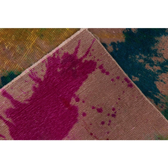 Light Pink Daliesque Abstract Modern Wool Rug by Doris Leslie Blau For Sale - Image 8 of 9