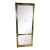 Mastercraft 1970s Mirrored Brass and Glass Curio Display Cabinet For Sale