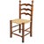 Set of Hemp Rope and Oak Chairs attributed to Charles Dudouyt, 1940s For Sale - Image 4 of 9