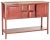 The sideboard by is a godsend for those in dire need of extra storage. With wine-toned cabinetry and weathered oak top,...