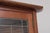 Stickley Mission Oak Leaded Glass Corner Cabinet For Sale - Image 11 of 18