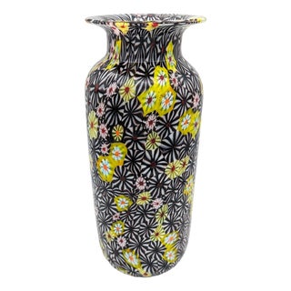 Murano Glass Kiku Vase by Renato Toso for Fratelli Toso, 1960s For Sale