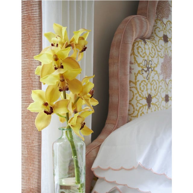 Gorgeous 28"x 58" piece of Seema Krish fabric. Link to Seema Krish page for this pattern in color Rose....