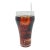 Vintage Faux Iced Cola Drink Prop in Glass Tumbler, Mid-Century Style Display Piece For Sale