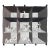 Rug & Kilim’s Contemporary Astronomical Tapestry in Black, Gray & White Tones For Sale