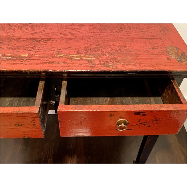 Antique Chinese Altar Table or Small Desk For Sale - Image 4 of 15