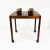 Side table, origin Denmark, 1970s. It is characterized by a synthetic, minimalist form - Mid Century. Done; Partially...