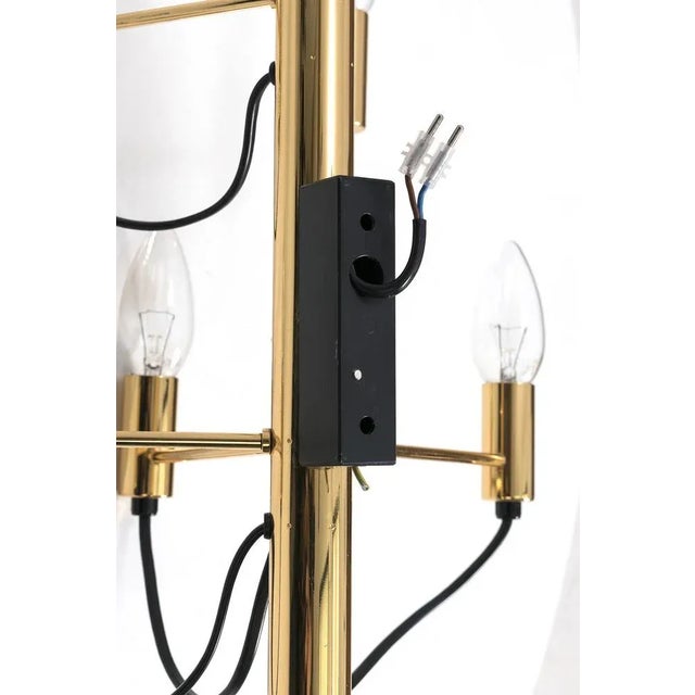 Metal Vintage Brass Wall Lamp For Sale - Image 7 of 9