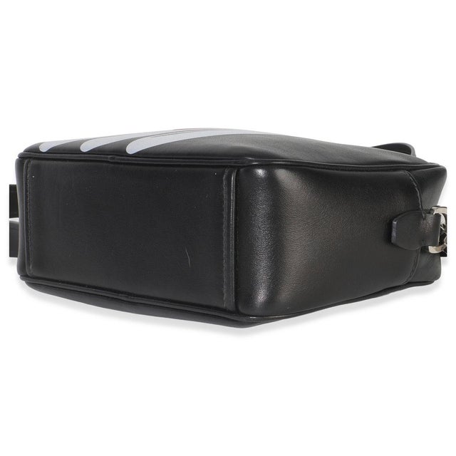 Black Pink Calfskin Banana Logo Crossbody Bag For Sale In New York - Image 6 of 8