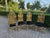 1900 Italian Rococo Gold Beech Black Velvet Dining Chairs - Set of 6 Pc For Sale - Image 9 of 18