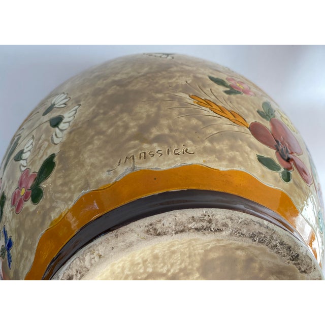 Early 20th Century Antique Jerome Massier Planter Bowl, 11 Inch Diameter For Sale - Image 5 of 6