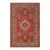 Rustic Super Kazak Rust/Beige Wool Rug - 5'4'' X 7'7'' For Sale