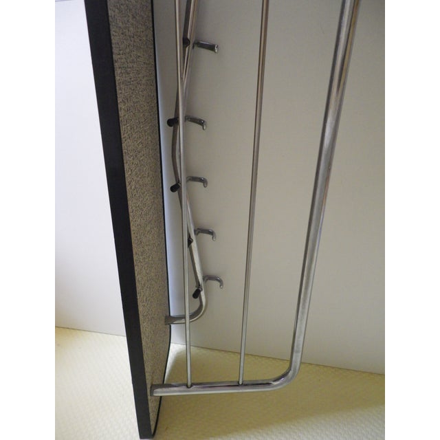 Vintage Wall-Mounted Coat Rack with Six Hooks, 1960s For Sale - Image 9 of 11