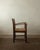 Dutch Art Deco Oak and Rush Armchair, 1920s For Sale - Image 4 of 17