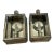 Vaughan Dawton Wall Lanterns in Nickel - a Pair For Sale