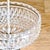 French Basket on Stand in Crystal and Silver-Plated Metal, 1950 For Sale - Image 6 of 12