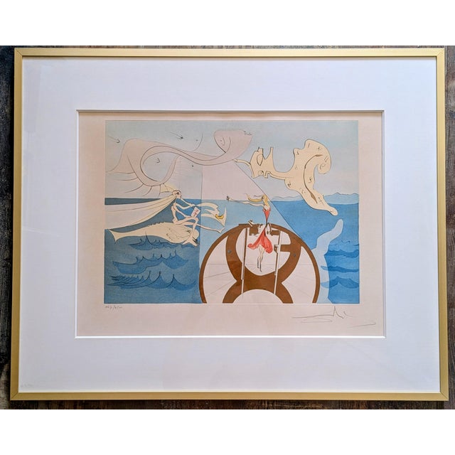 Salvador Dali, the Sewing Machine, 1975, Engraving For Sale - Image 9 of 9