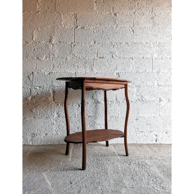 Antique Console Table with Drawer, Belgium, 1900s For Sale - Image 9 of 13