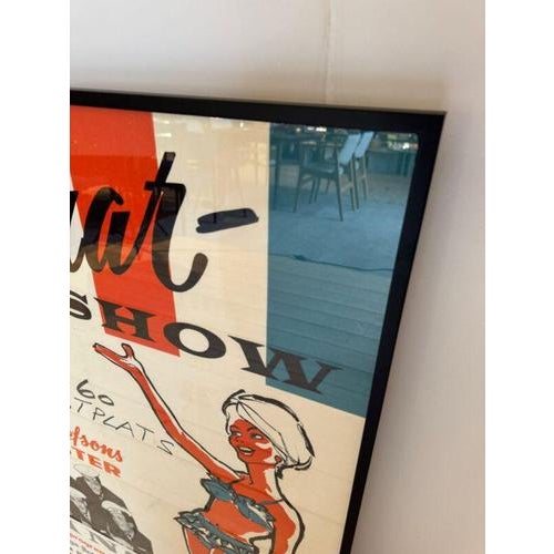 Vintage Summer Show Poster, Sweden For Sale - Image 3 of 4