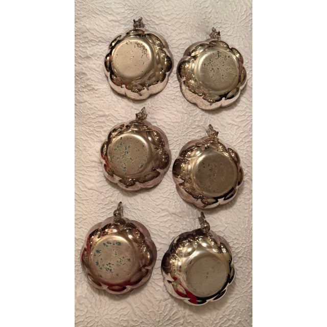 Antique Silverplate Figural Squirrel Nut Bowls — Set of 6 For Sale In San Francisco - Image 6 of 8