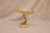 Footed Vase Gold Dolphin Decor, 1950s For Sale - Image 16 of 18