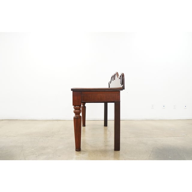 Wood Vintage Federal Style Console Table For Sale - Image 7 of 15