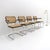 Saffron Marcel Breuer for Thonet, S64 Side Chairs, 1980 For Sale - Image 8 of 10