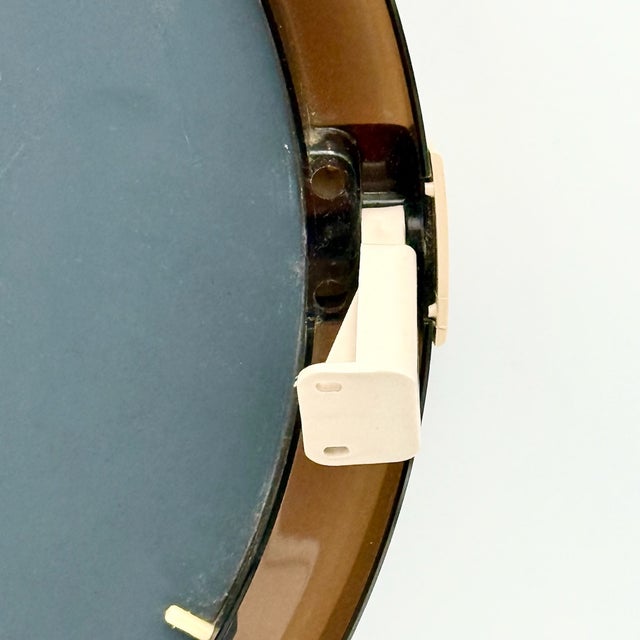 1970s French Space Age Pivoting Wall Mirror in Molded Plastic from Allibert, 1970s For Sale - Image 5 of 10