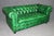 Custom Made English Emerald Green Tufted Chesterfield Sofa For Sale In Philadelphia - Image 6 of 12
