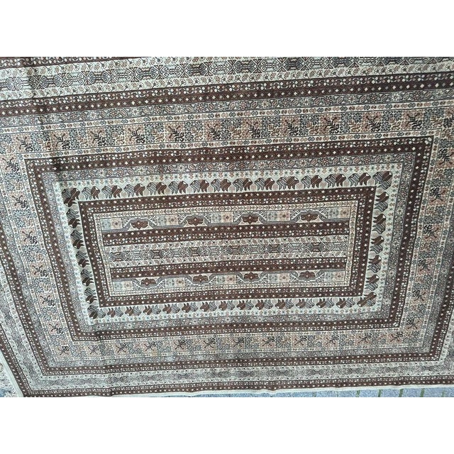 Vintage Tunisian Rug, 1950s For Sale - Image 3 of 18