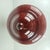Large Vintage Japanese Oxblood Red Glazed Ceramic Covered Jar, 1950s For Sale - Image 3 of 17