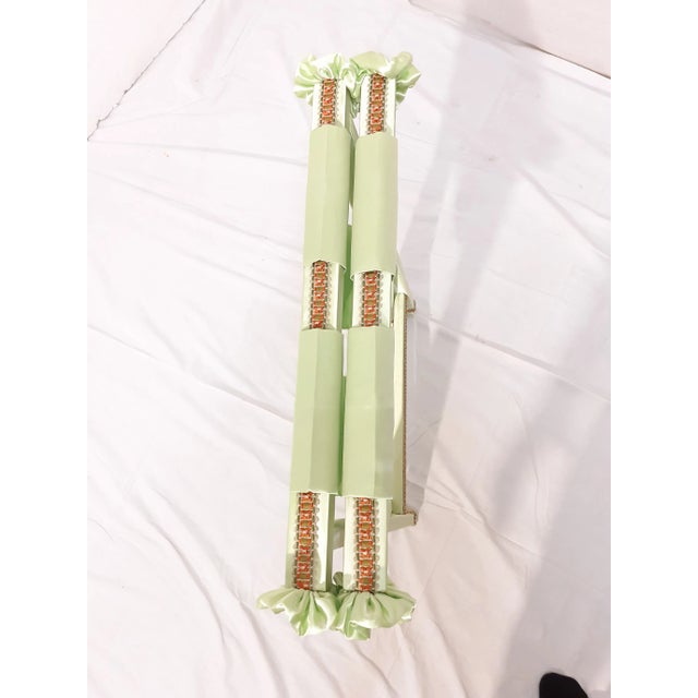 Green Cavvalletto Decorative Luggage Rack For Sale - Image 9 of 10